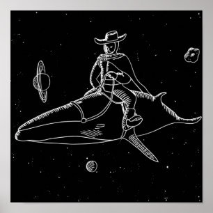 Poster Space Cowboy