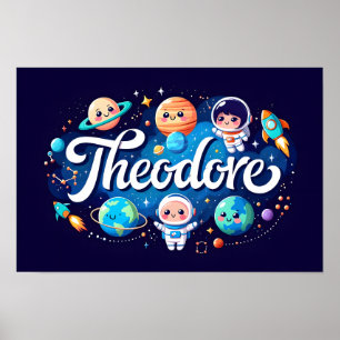Poster Space Dreams Theodore Wall Art