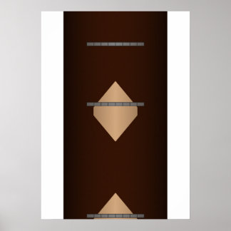 Poster Space ship temple carpet
