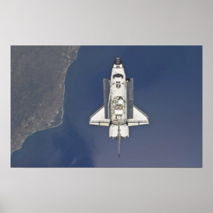 Poster Space shuttle Atlantis