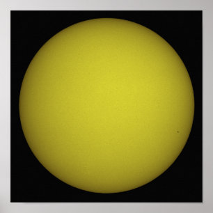 Poster Space Shuttle Atlantis est vue en silhouette