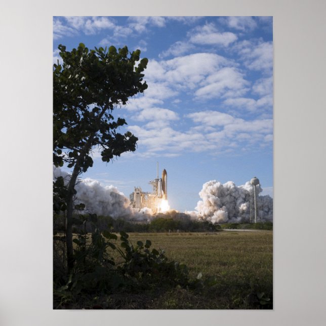 Poster Space Shuttle Atlantis se lève de 3 (Devant)