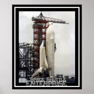 Poster Space Shuttle Enterprise
