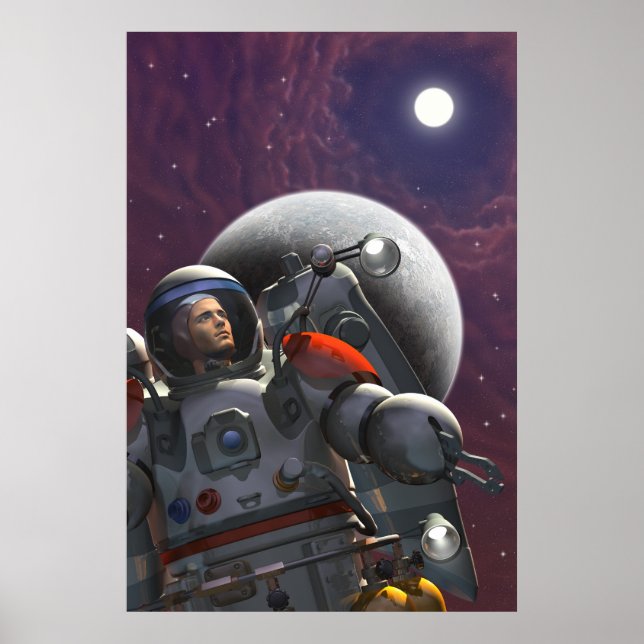 Poster Spaceman (Devant)