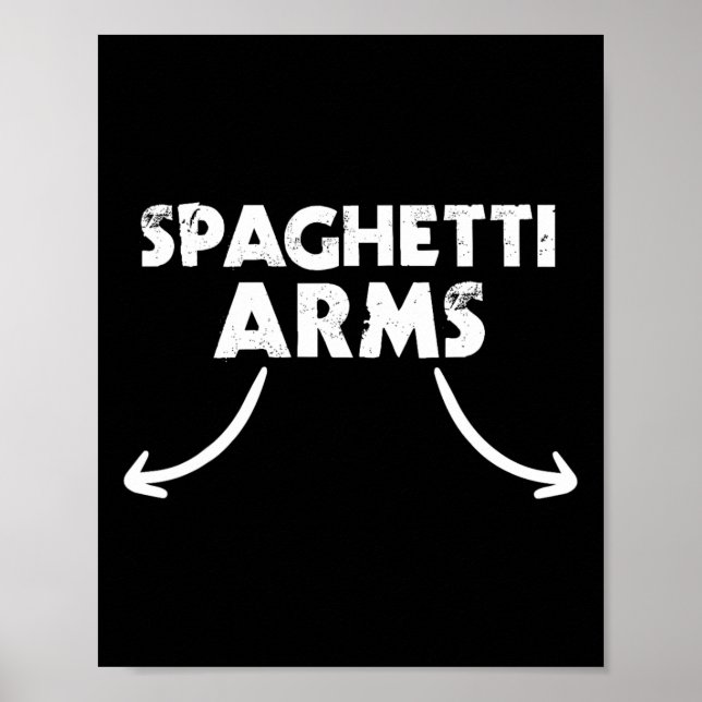 Poster Spaghetti Armoiries Levant Salle De Sport (Devant)