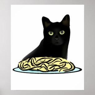 Poster Spaghetti Cat