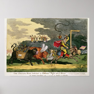 Poster Spanish Bull Broke Lose ou, Joseph's Flight