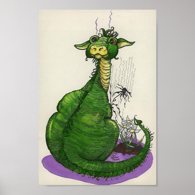 Poster Sparkie le dragon (Devant)