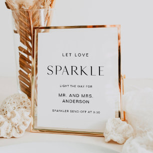 Poster Sparkler Mariage HARLOW Désactiver l'affichage