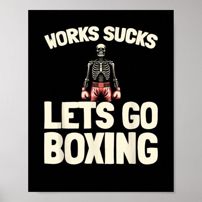 Poster Sparring - Gants Boxer (Devant)