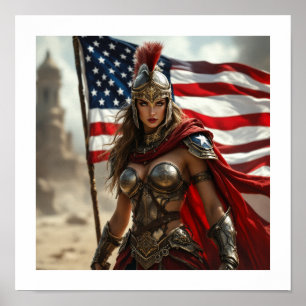 Poster Spartan américain