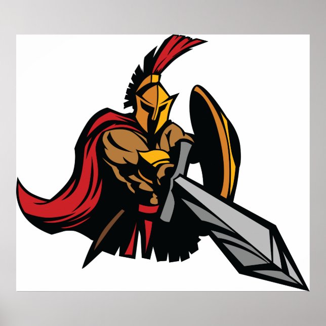 Poster Spartiate (Devant)