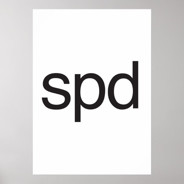 Poster spd.ai (Devant)