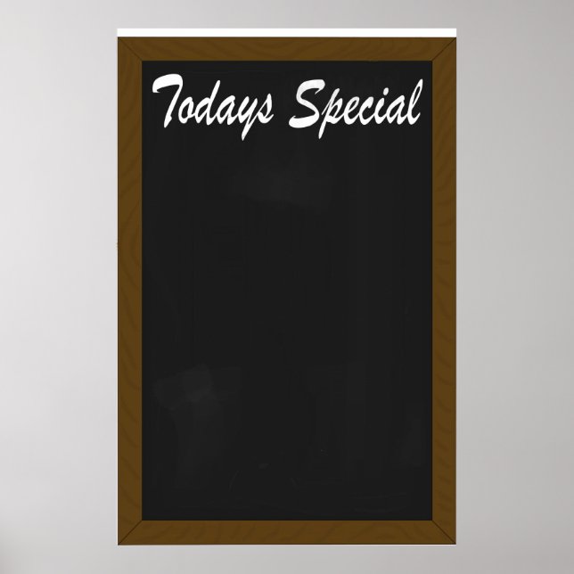 Poster Spécial du jour (Devant)