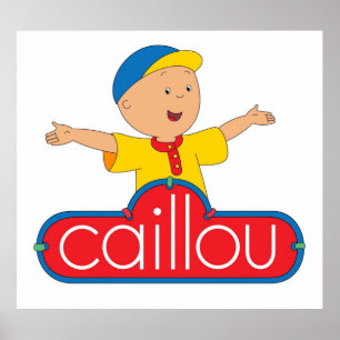 Poster Spectacles Caillou