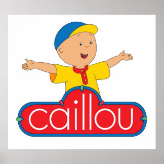 Poster Spectacles Caillou
