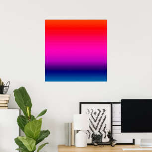 Poster Spectre de Couleurs Horizontales - 4