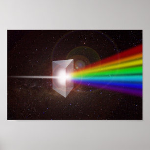 Poster Spectre de couleurs Prism