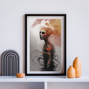 Poster Spectre en fleurs
