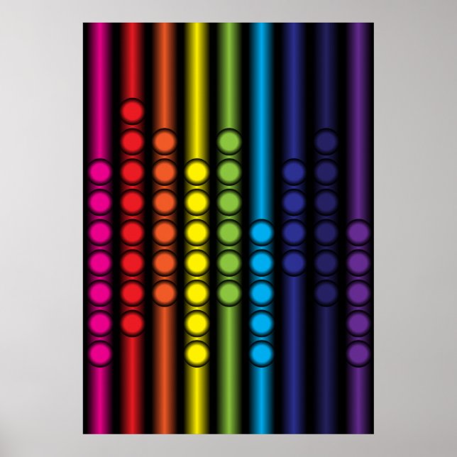 Poster Spectre pointillé (Devant)