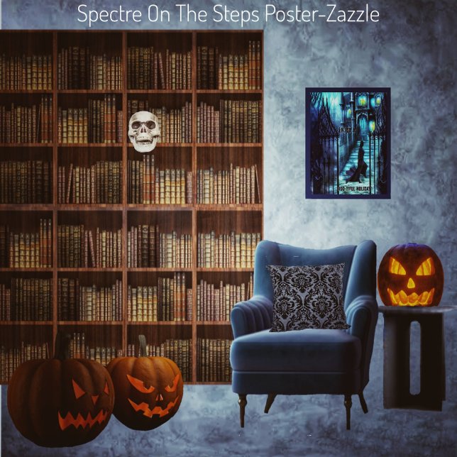 Poster Spectre Sur Les Marches (Créateur téléchargé)