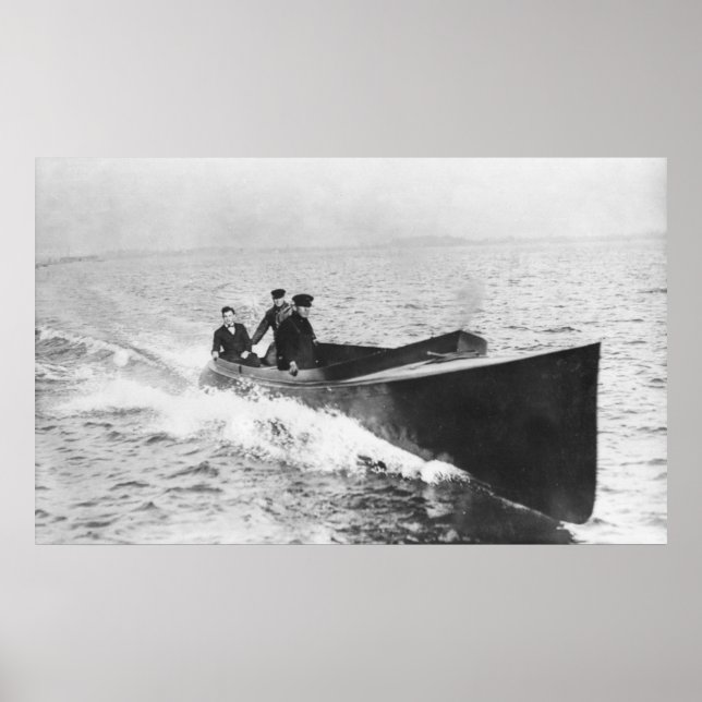 Poster Speed-boat (Devant)