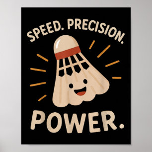 Poster Speed. Précision. Le pouvoir. - État du joueur de 