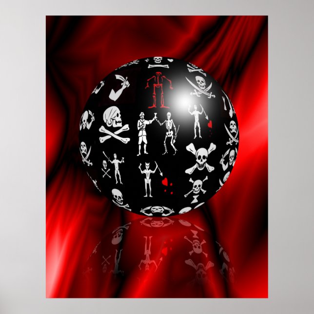 Poster Sphère Piratique (Devant)