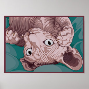 Poster Sphinx espiègle