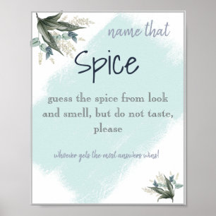 Poster "Spice It Up : Name That Spice Fête des mariées Ga