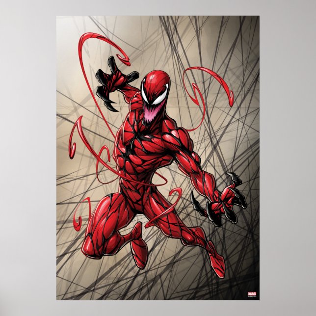 Poster Spider-Man | Carnage en avant (Devant)