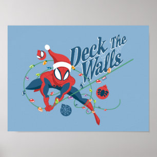 Poster Spider-Man "Deck The Walls"