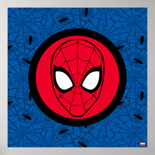 Poster Spider-Man   Logo de la tête