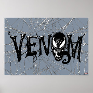 Poster Spider-Man   Logo du nom de la Venom