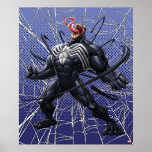 Poster Spider-Man   Symbiote de venin se détachant