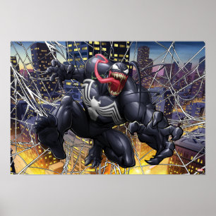 Poster Spider-Man   Venom en avant