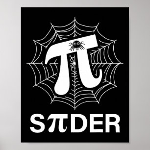 Poster Spider Pi Spider Science Math Enseignant Funny Spi
