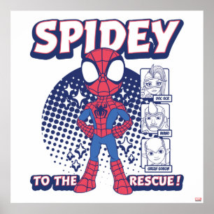 Poster Spidey à la rescousse ! Graphique