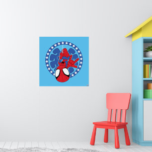 Poster Spidey Americana Spider Icon