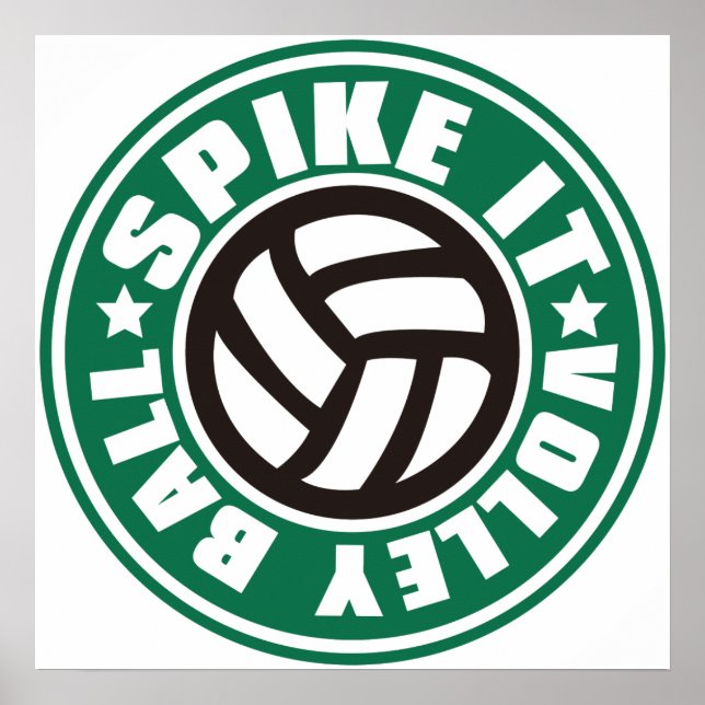 Poster Spike_It_Volleyball (Devant)