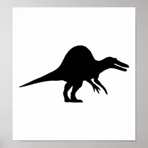 Poster Spinosaure de dinosaure