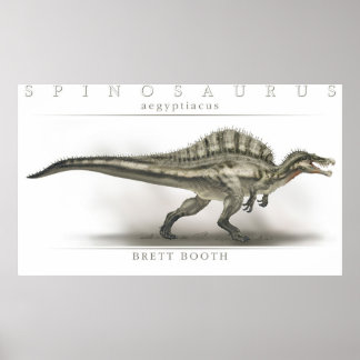 Poster Spinosaurus aegyptiacus