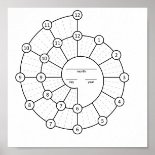 Poster Spiraldex [Téléchargement numérique disponible]