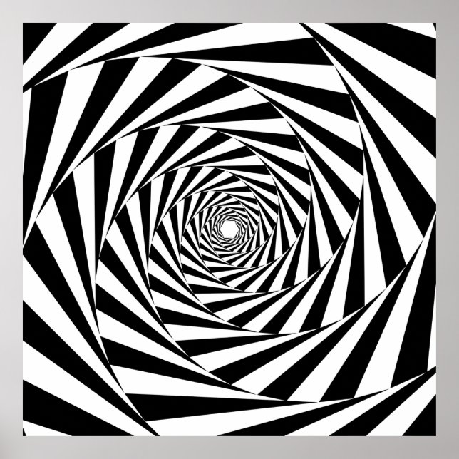 Poster spirale de motif de conception Arrière - plan (Devant)