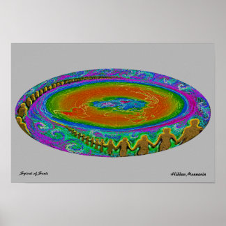 Poster Spirale des âmes