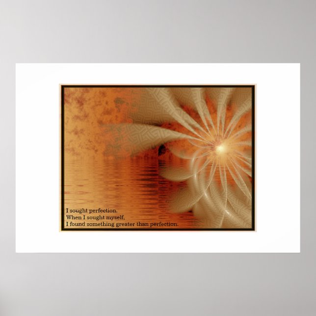 Poster Spirale du lac Fire (Devant)
