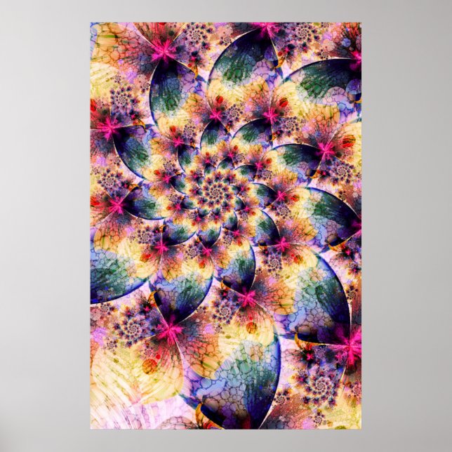 Poster Spirale printanière (Devant)