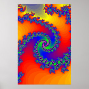 Poster : Spirales Fractées
