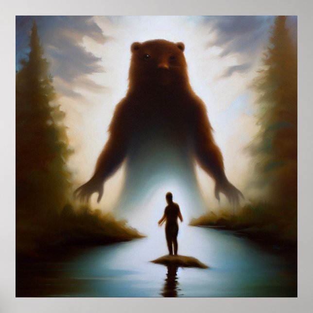 Poster Spirit Animal Beaver 2 (Devant)