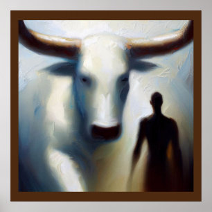 Poster Spirit Animal Bull 4